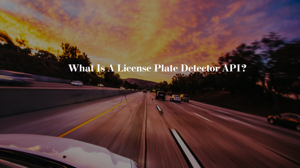 What Is A License Plate Detector API REST API Developers