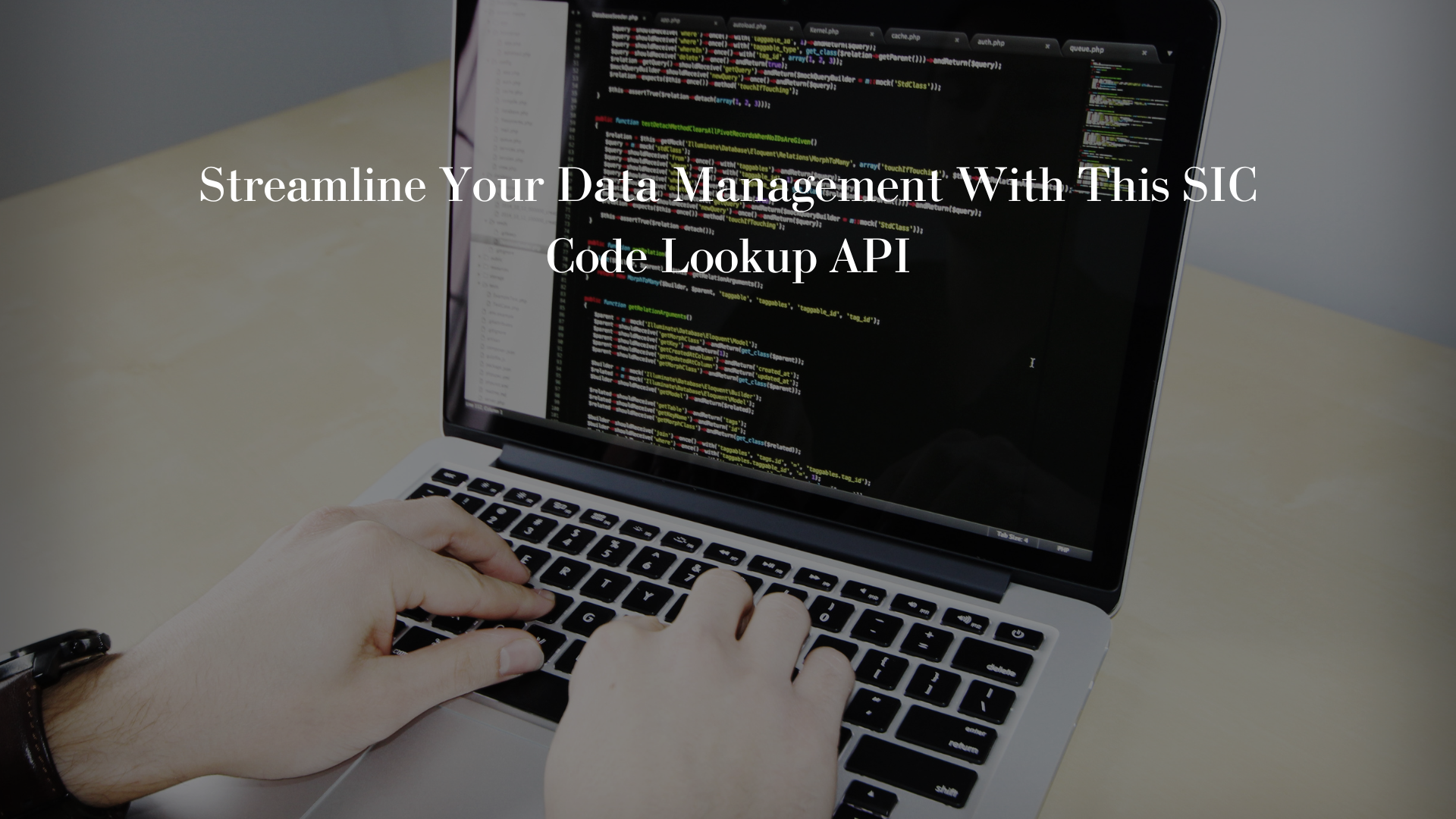 Streamline Your Data Management With This SIC Code Lookup API