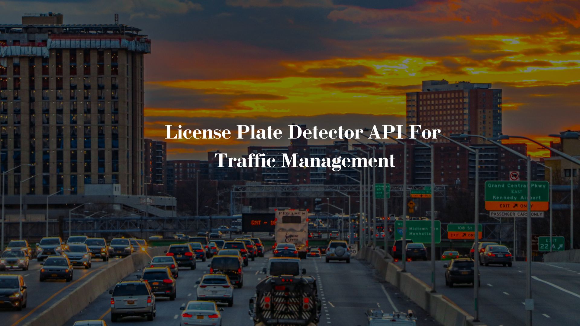 License Plate Detector API For Traffic Management